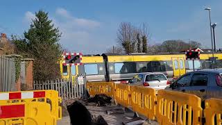 Raven Meols Lane Eccles Level Crossing Formby Merseyside [upl. by Atinor]