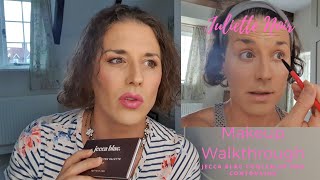 Makeup walkthrough  Jecca Blac beard cover and contouring [upl. by Amsirak683]