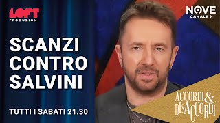 Scanzi contro Salvini [upl. by Ahseiat]