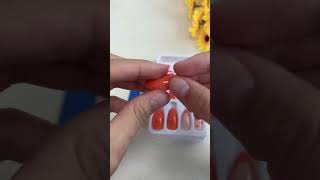 2 nails VS Our nailsbacktoschoolnails ellieyoungnails nailsoftiktok nailhacks pressonnails [upl. by Sirhc613]