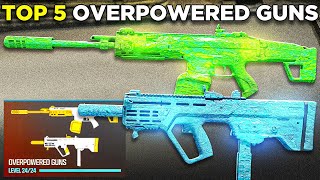 NEW TOP 5 OVERPOWERED GUNS TO USE AFTER UPDATE in MW3 Modern Warfare 3 Best Class Setups [upl. by Lapides]