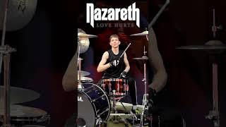 Nazareth  Love Hurts  Drum Cover [upl. by Gombosi41]