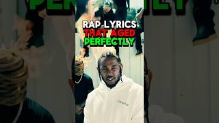 Rap Lyrics That Aged PERFECTLY rap hiphop kendricklamar jcole drake eminem tylerthecreator [upl. by Anaiviv504]