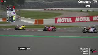 ❗Marc Marquez Vs Pecco Bagnaia❗Race MotoGP Catalunya SolidarityGP [upl. by Strander]