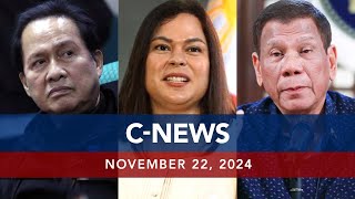 UNTV CNEWS  November 22 2024 [upl. by Lesli]