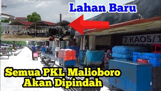 Relokasi PKL Malioboro Yogyakarta Ketempat Baru Mulai Januari 2022 [upl. by Yemrots735]