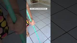 Piso Limpo Branco e Desencardido Parte2 diy receitas viralshort viralreels viralvideo fb [upl. by Ettereve]