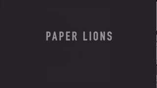 Paper Lions  My Friends album teaser [upl. by Neddy]