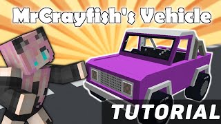 MrCrayfishs Vehicle Part 1 Tutorial  Guide 1122 1164 minecraft java edition [upl. by Evers]