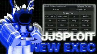 NEW JJSPLOIT EXECUTOR  KEYLESS amp FULL BYFRON BYPASS  UNC 80  UPDATED VERSION  ROBLOX  2024 [upl. by Enelrahc845]