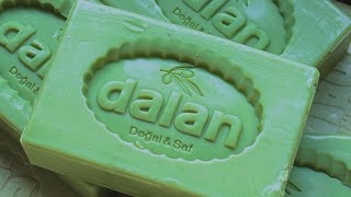 SOAP ASMR Dalan Olive Soap Dry Cut [upl. by Win]