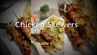 Chicken skewers [upl. by Ariamo822]