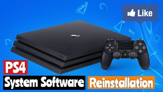 How To Reinstall PS4 System Software [upl. by Cirenoj289]