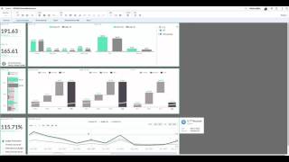 SAP BusinessObjects Cloud  reporting and variance overview  no sound [upl. by Kcirre816]