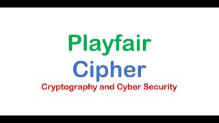 Polyalphabetic Cipher Playfair Cipher with Example in Bangla [upl. by Hepzi]