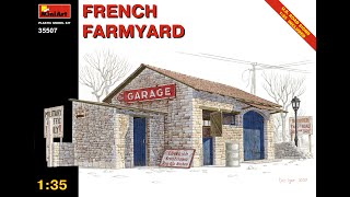 MiniArt 35507 French Farmyard 135 [upl. by Kelby]