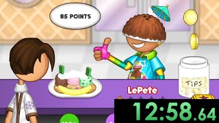 I speedrun serving weird people bad ice cream Papas Scooperia [upl. by Grimaud779]