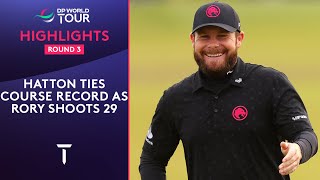 Round 3 Highlights  Tyrrell Hatton Shoots 61  2024 Alfred Dunhill Links Championship [upl. by Linnie]