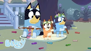 Les moments de lîle des carpettes de Bluey  Bluey Français Chaîne Officielle [upl. by Ahsitel]