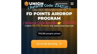 💰UNICH Airdrop Mining 💰 Uko wayitangira mu Kinyarwanda [upl. by Guild]