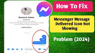 Messenger delivered icon not showing  Messenger delivered icon removed [upl. by Dzoba407]