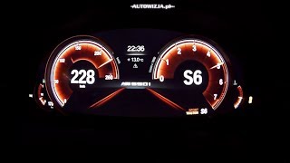 BMW M550i xDrive acceleration 0100 kmh 0200 kmh racelogic [upl. by Pass718]