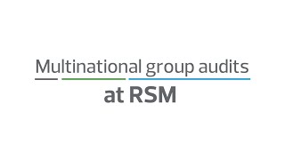 Multinational group audits at RSM [upl. by Sydalg]