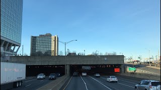 Hartford CT  I84 WEST 23 EXIT 56 to EXIT 44 [upl. by Nebra]