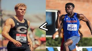 The Fall Of Matthew Boling  2023 SEC Indoor Track and Field [upl. by Lynnet]