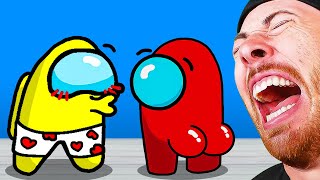 FUNNY ANIMATIONS That will Make you LAUGH Among Us [upl. by Shelley126]