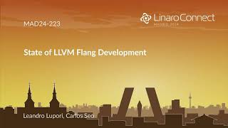 MAD24 223 State of LLVM Flang Development [upl. by Gawen]