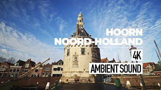 Hoorn  een virtuele wandeling in NoordHolland  Virtual Tour in Historic NorthHolland  4K Walk [upl. by Frodina]