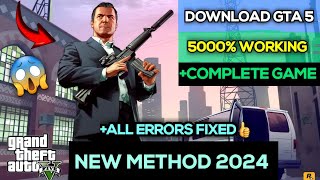 Download GTA 5 In PC For Free 2024 Really Working Method Full GameLets REVEAL The TRUTH 💀gta5 [upl. by Poree]