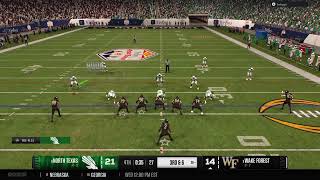 Wake vs UNT 203 Playoffs [upl. by Odirfliw]