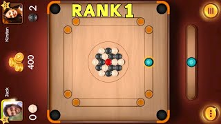 Online carrom board game  Carrom pool  कैरम बोर्ड गेम डाउनलोड  Carrom pool android gameplay [upl. by Asiruam232]