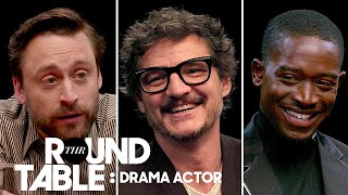 Drama Actors Roundtable Pedro Pascal Evan Peters Kieran Culkin Damson Idris amp More [upl. by Fredrick]