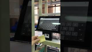 T100 price checker barcode scanner for supermarket barcodescannerpricechecker barcode [upl. by Caputo]