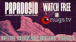 Papadosio  51119  live from Red Rocks in Morrison CO [upl. by Ellened]