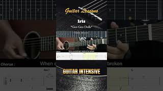 Goo Goo Dolls  Iris  EASY Guitar Lessons TAB  Guitar Tutorial guitarlessons [upl. by Olethea]