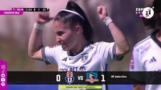 GolesP11 Fecha 3 U de Chile 01 ColoColo Campeonato Femenino SQM 24032024 [upl. by Chrystal]