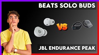 Beats Solo Buds vs JBL Endurance Peak Comparison [upl. by Adolphe279]