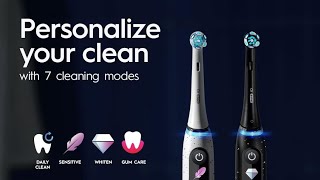 OralB iO Series 10 Rechargeable Electric Toothbrush with Visible Pressure Sensor [upl. by Normand]