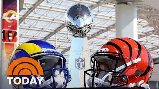 Countdown To Kickoff Bengals And Rams Gear Up For Super Bowl 2022 [upl. by Uile]