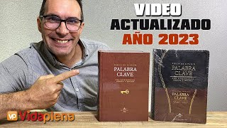 Biblia de estudio PALABRA CLAVE con diccionario Hebreo y Griego  RESEÑA y MODO EFECTIVO DE USO [upl. by Anelas831]