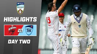 South Australia v NSW  Sheffield Shield 202324  Day 2 [upl. by Allac]