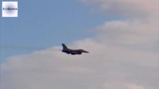 F16 Fighting Falcon Bombing amp Strafing Range [upl. by Essy692]