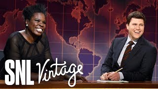 Weekend Update Leslie Jones on Her Perfect Man  SNL [upl. by Aros251]