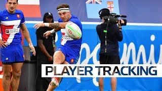 Player Tracking Top 5 conversions at the USA Sevens [upl. by Hotze320]