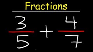 Fractions Basic Introduction  Adding Subtracting Multiplying amp Dividing Fractions [upl. by Rida77]