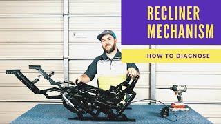 How to Repair a Recliner Mechanism [upl. by Llerdnek]